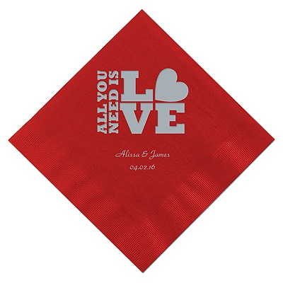 Red Dinner Napkin