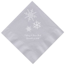 Silver Dinner Napkin