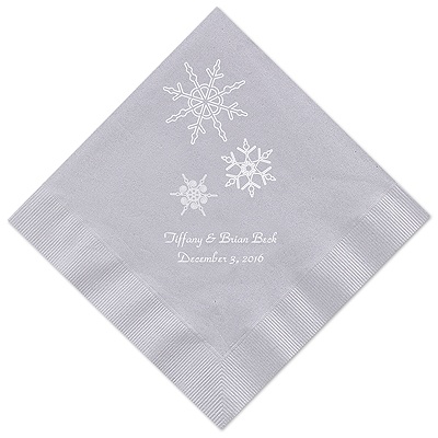Silver Dinner Napkin