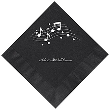 Black Dinner Napkin