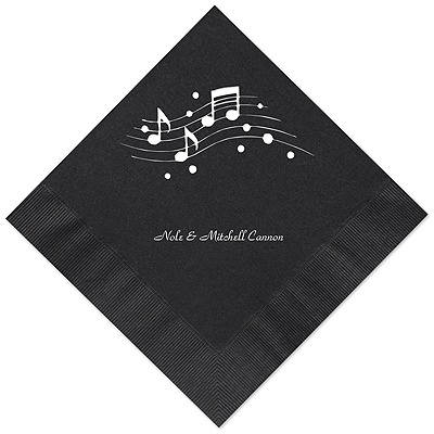 Black Dinner Napkin