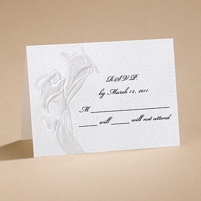 Magnifique - Respond Card and Envelope