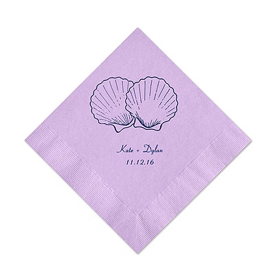 Lavender Cocktail Napkin