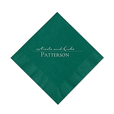 Hunter Cocktail Napkin