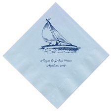 Pastel Blue Dinner Napkin