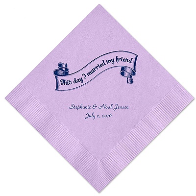 Lavender Dinner Napkin