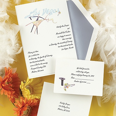  Vegas Wedding Invitation on Wedding Invitations    View All Wedding Invitations    Viva Las Vegas