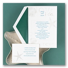 By the Seashore - Invitation