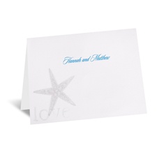 By the Seashore - Note Card and Envelope