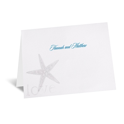 By the Seashore - Note Card and Envelope