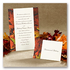 Autumn Splendor - Invitation