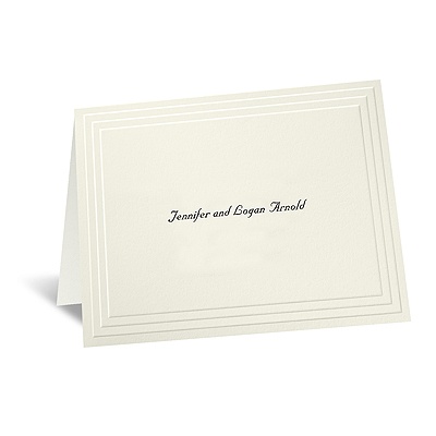 Timeless - Ecru Informal Card and Envelope