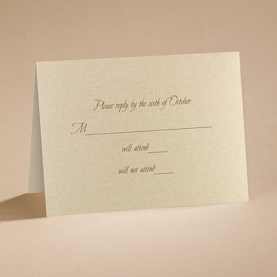 Natural Embrace - Respond Card and Envelope