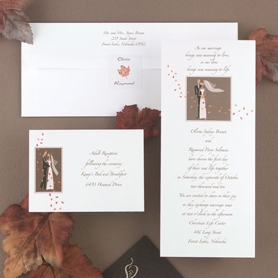 Autumn Breeze - Invitation