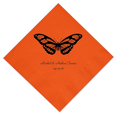 Orange Dinner Napkin