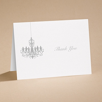 Dramatic Lighting - Thank You Card with Verse and Envelope
