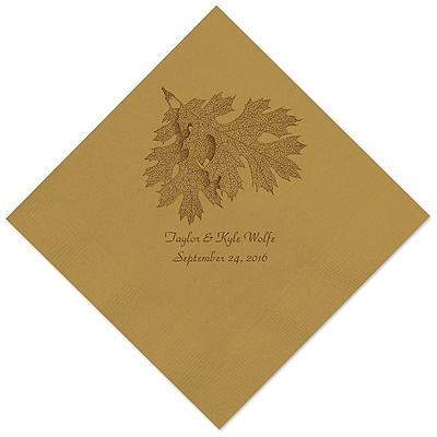Gold Dinner Napkin