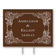 Vintage Frame Yard Sign - Medium