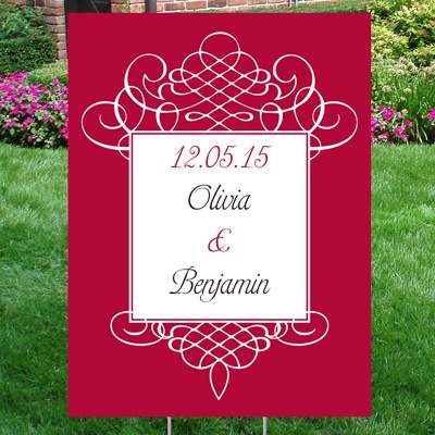 Flourish Yard Sign - Medium