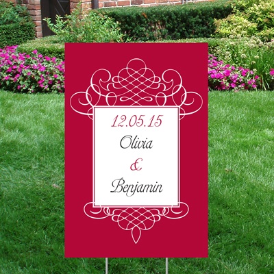 Flourish Yard Sign - Small