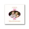 Fresh Frame - White Luncheon Napkin