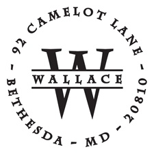 Wallace Address Stamp