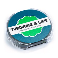 Turquoise and Lime Ink Pad