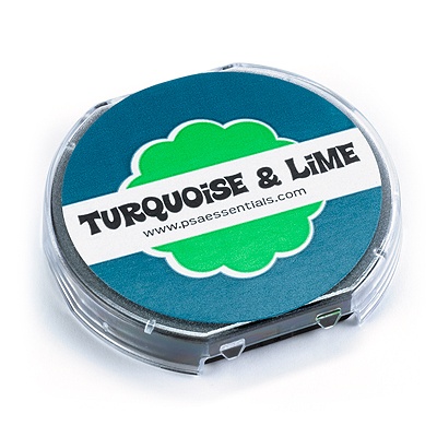 Turquoise and Lime Ink Pad