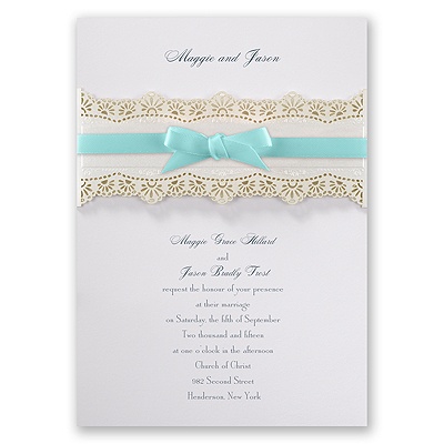 Eyelet Band - Invitation