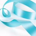 Aqua Satin Ribbon
