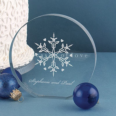 Snowflake Cake Topper