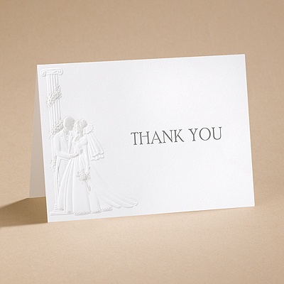 At Last - Pearl  - Thank You Card