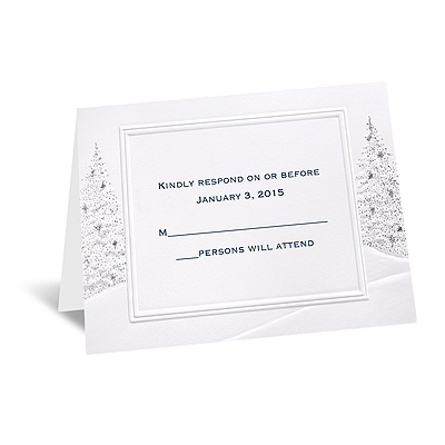 Wedding Wonderland - Respond Card and Envelope