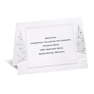 Wedding Wonderland - Reception Card