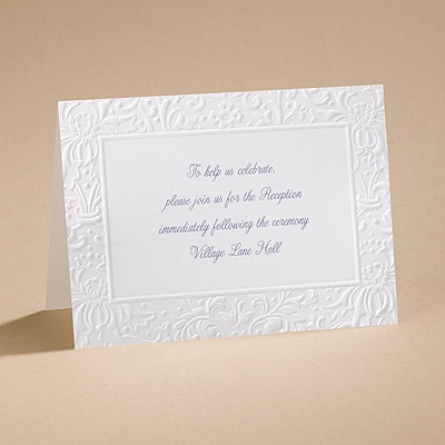 Ties That Bind - Reception Card