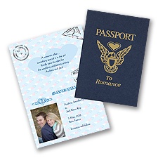 Passport - Save the Date Card