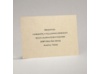 Gold Shimmer - Reception Card