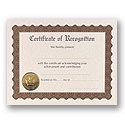 Certificate of Recognition