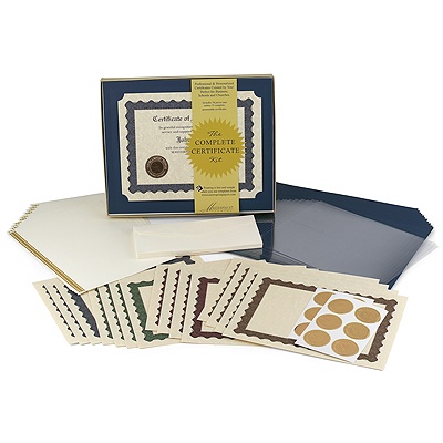 Employee Recognition Certificate Kit