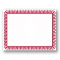 Regal Employee Award Certificate - Red