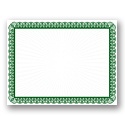 Regal Employee Award Certificate - Green