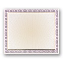 Westminster Employee Award Certificate - Purple
