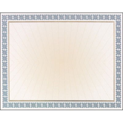 Westminster Employee Award Certificate - Blue