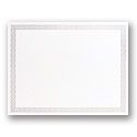 Braided Silver Foil Employee Award Certificate