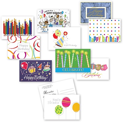 Birthday Postcard Assortment