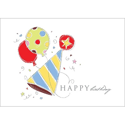 Birthday Essentials Postcard