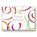 Swirls of Fun Postcard
