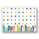 Polka-Dot Party Postcard