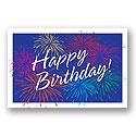 Firework Flash Postcard