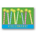 Glowing Celebration Print Your Own Postcard